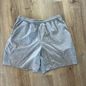 lululemon athletica Light Gray Athletic Shorts
